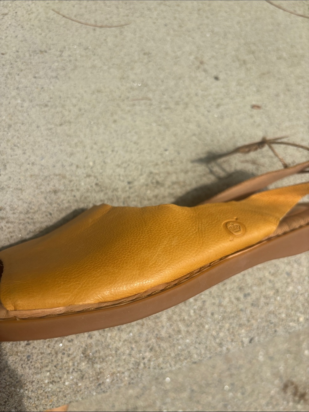 Born Inlet Open-Toe Slingback Sandal-yellow - Picture 3 of 6